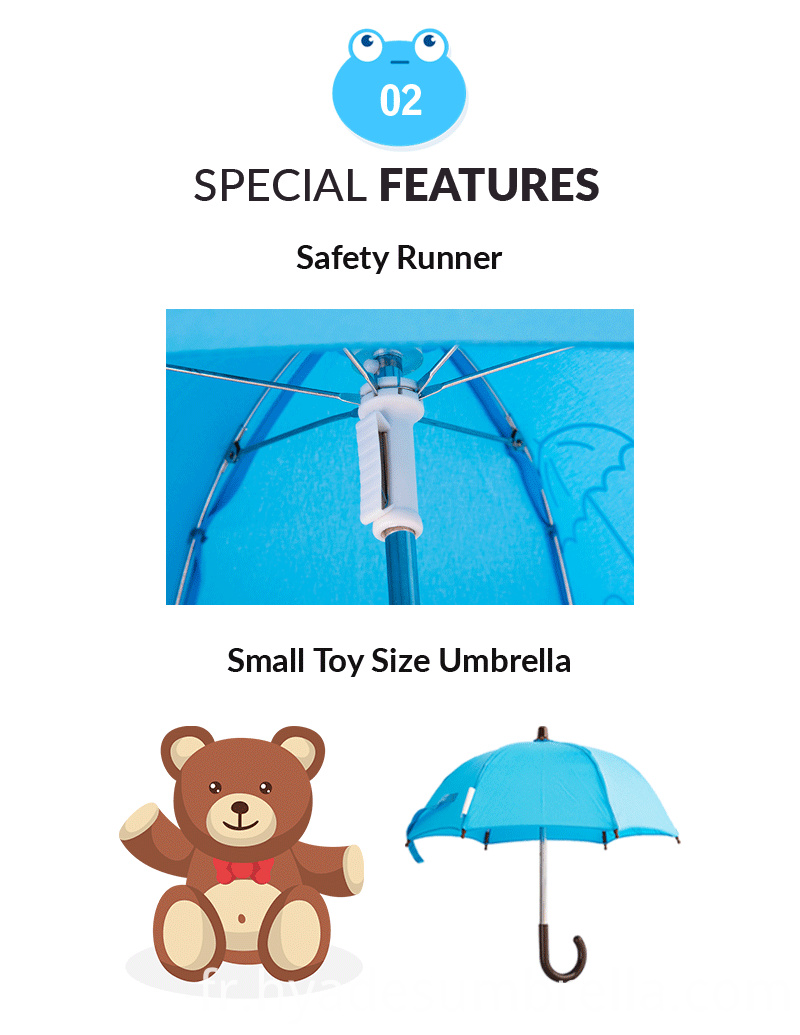 Parapluie miniature de couleur bleue Blue Color Miniature Toy Umbrella
